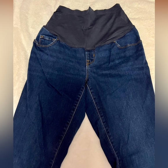 Old Navy maternity full panel boot cut jeans SZ 8 regular - Picture 5 of 11